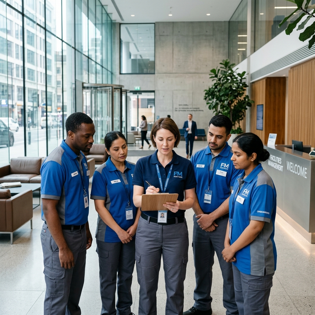Checklist de onboarding de fornecedor de facilities